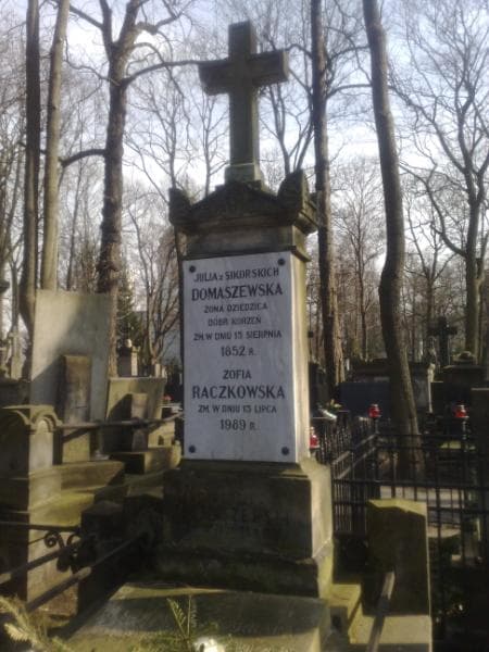 Zdjęcie grobu Gustaw Domaszewski (1)