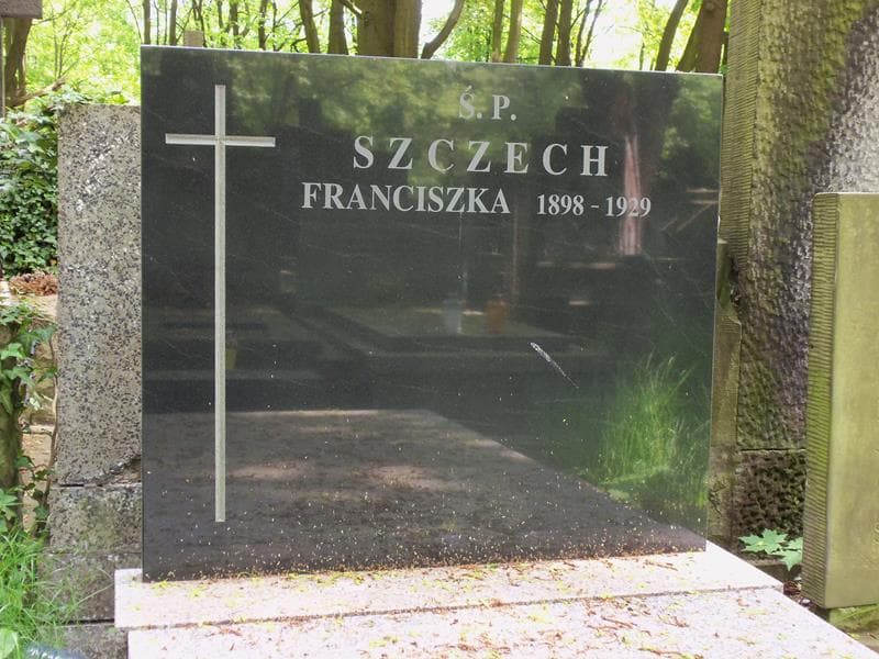 Zdjęcie grobu Franciszka Szczech (2)