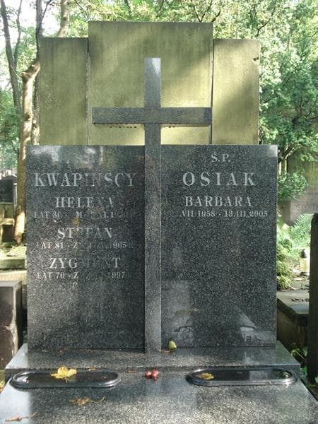 Zdjęcie grobu Zygmunt Kwapiński (2)