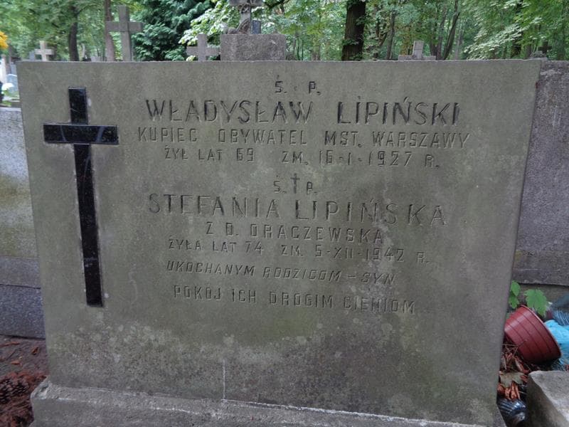 Zdjęcie grobu Władysław Lipiński (2)
