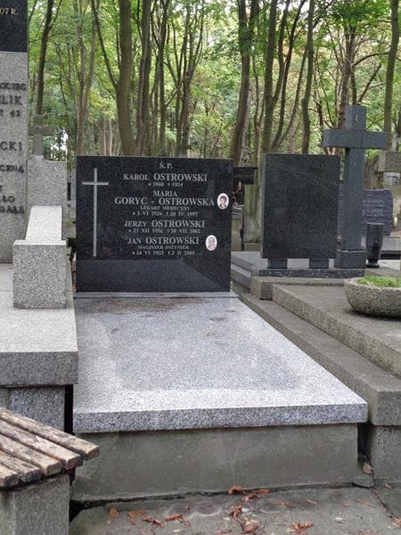 Zdjęcie grobu Maria Goryc-Ostrowska (1)