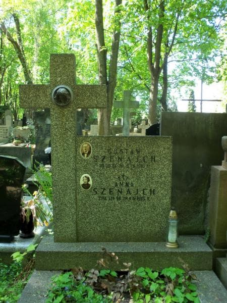 Zdjęcie grobu Gustaw Szenajch (2)