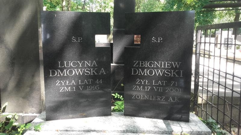 Zdjęcie grobu Lucyna Dmowska (2)