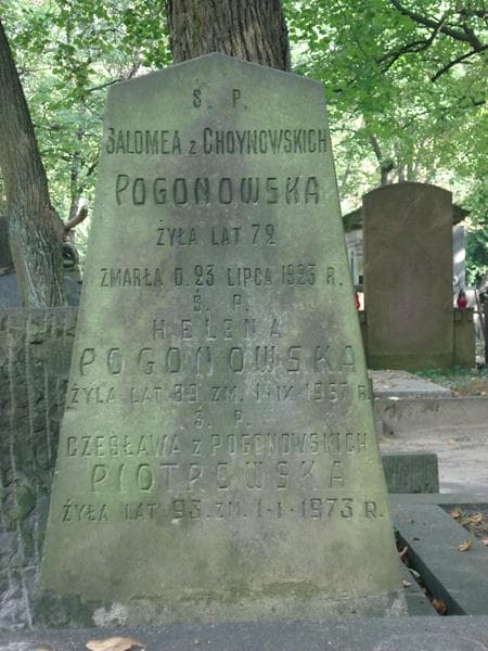 Zdjęcie grobu Salomea Pogonowska (2)