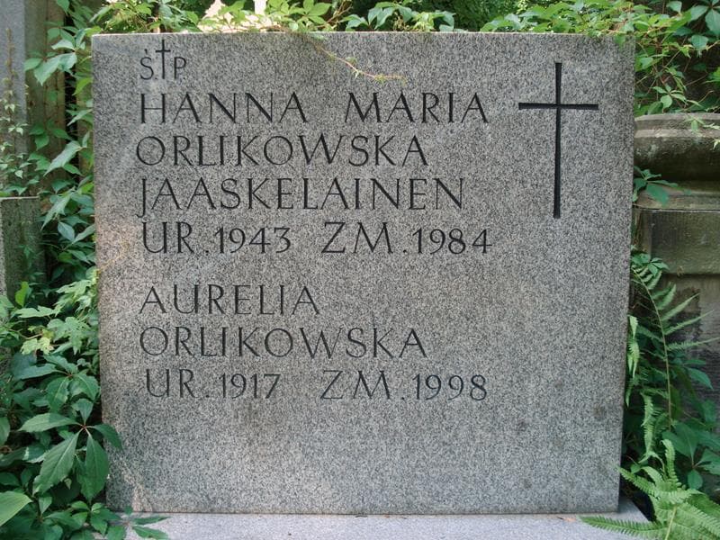 Zdjęcie grobu Aurelia Orlikowska (2)