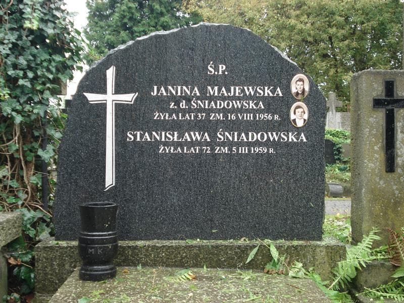 Zdjęcie grobu Janina Majewska (2)