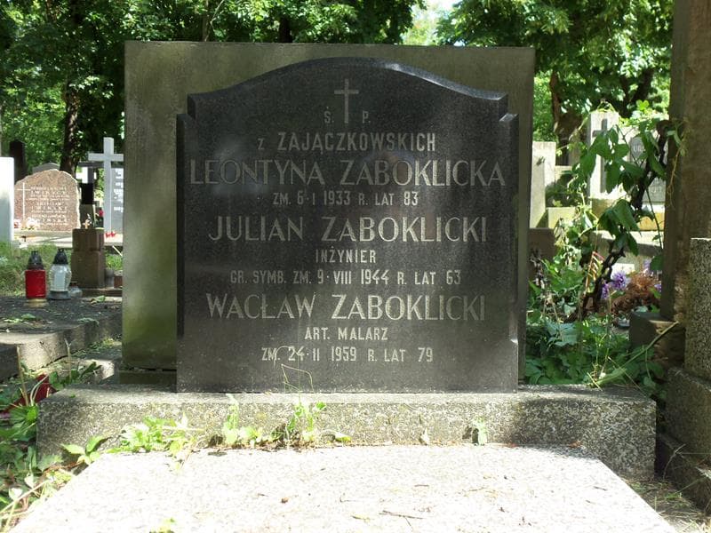 Zdjęcie grobu Leontyna Zaboklicka (2)