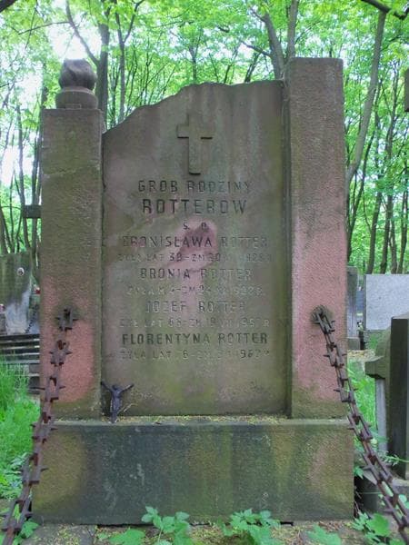 Zdjęcie grobu Józef Rotter (2)