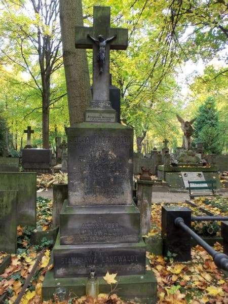 Zdjęcie grobu Aleksander Langwaldt (2)