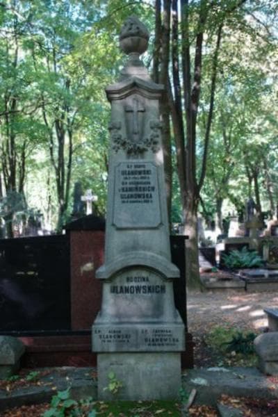 Zdjęcie grobu Bronisława Ulanowska (2)