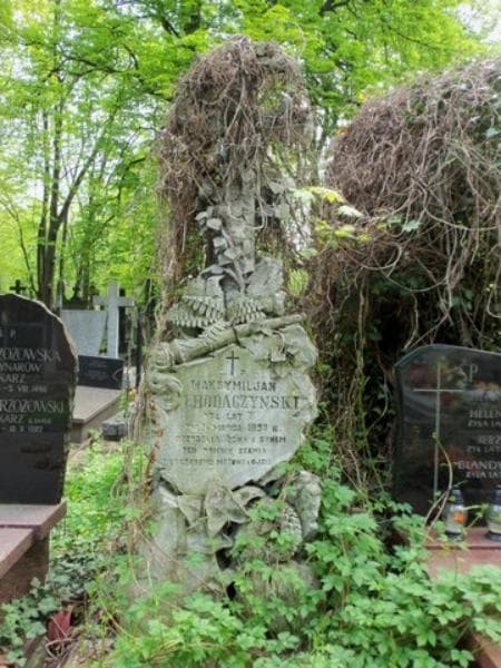 Zdjęcie grobu Maksymiljan Chodaczyński (2)