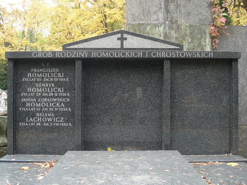 Zdjęcie grobu Janina Homolicka (2)