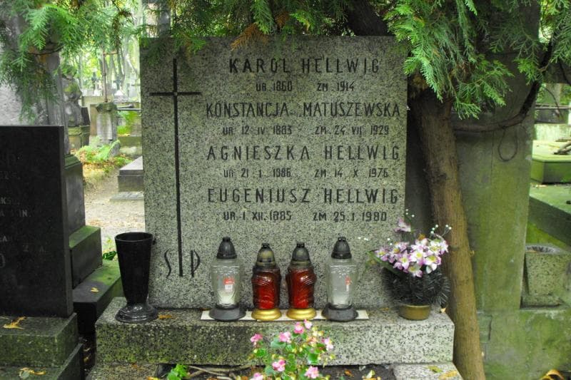 Zdjęcie grobu Eugeniusz Hellwig (2)