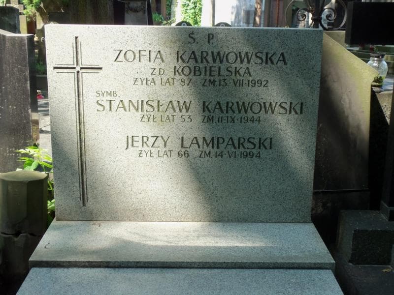 Zdjęcie grobu Jerzy Lamparski (2)