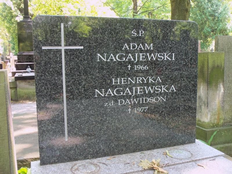 Zdjęcie grobu Henryka Nagajewska (2)