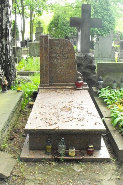 Zdjęcie grobu: Antonina Żemantowska