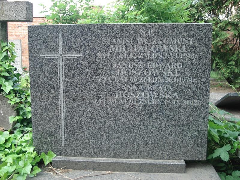 Zdjęcie grobu Anna Beata Hoszowska (1)