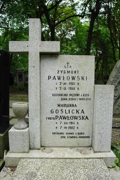 Zdjęcie grobu Zygmunt Pawłowski (2)