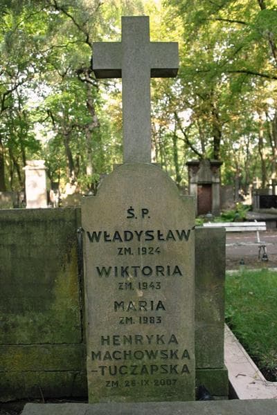 Zdjęcie grobu Henryka Machowska-Tuczapska (2)