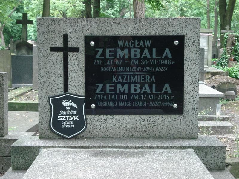 Zdjęcie grobu Wacław Zembala (2)