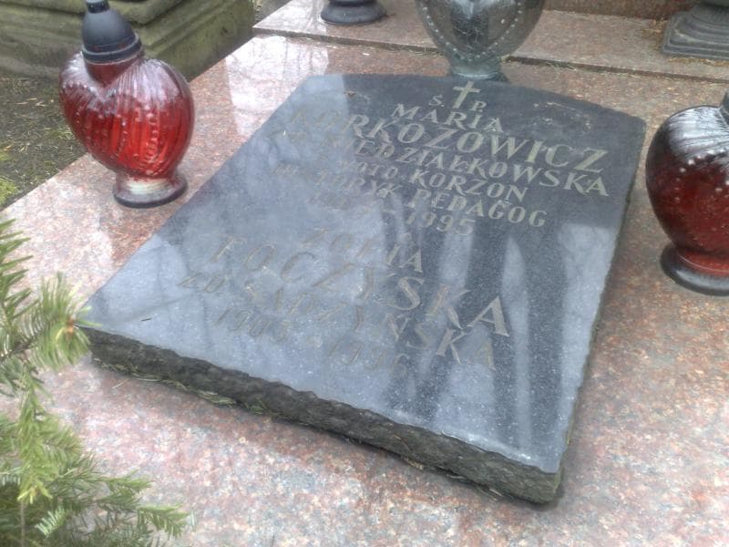Zdjęcie grobu Zofia Toczyska (2)