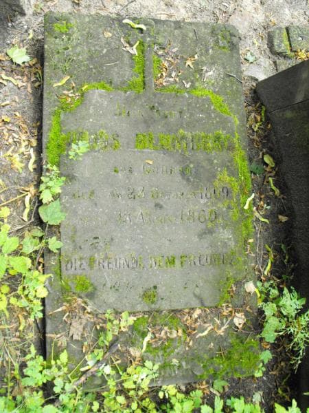 Zdjęcie grobu Julius Blumberg (1)