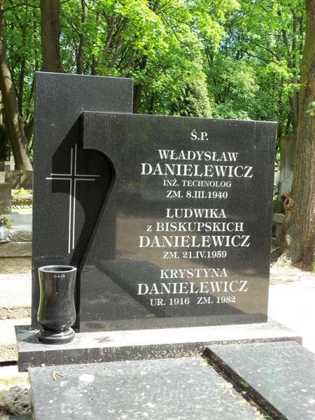 Zdjęcie grobu Ludwika Danielewicz (2)