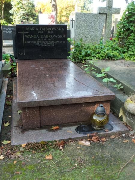 Zdjęcie grobu: Wanda Dąbrowska