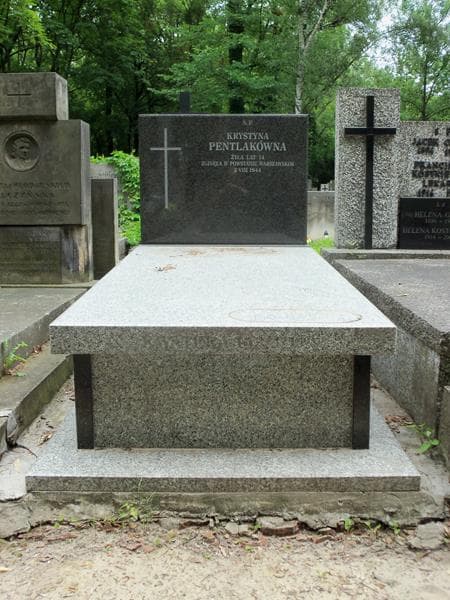 Zdjęcie grobu: Krystyna Pentlakówna