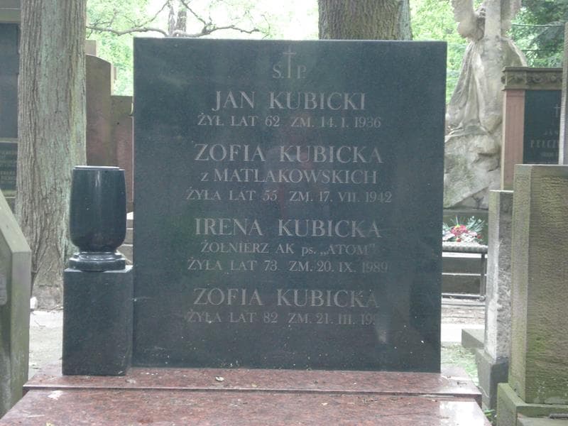 Zdjęcie grobu Jan Kubicki (2)