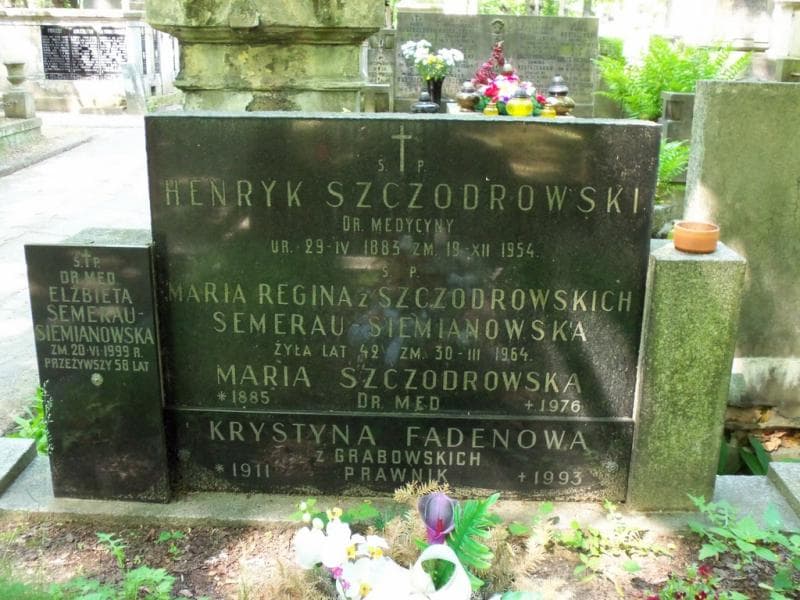 Zdjęcie grobu Maria Regina Semerau-Siemianowska (2)