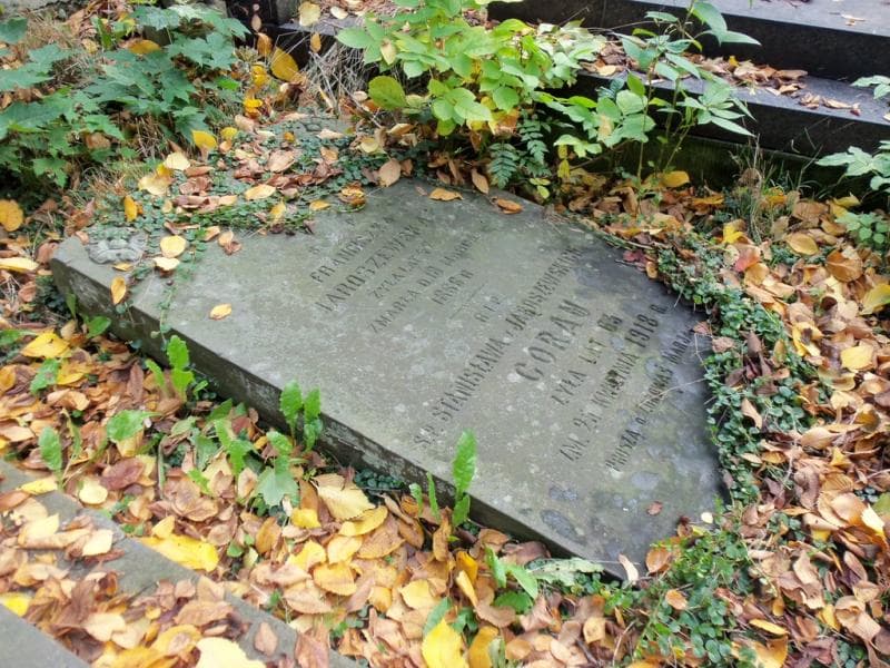 Zdjęcie grobu Stanisława Coram (2)