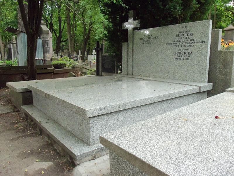 Zdjęcie grobu Janina Burcicka (1)