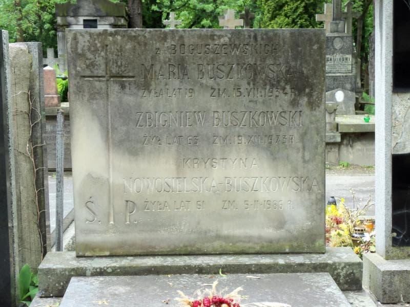 Zdjęcie grobu Krystyna Nowosielska-Buszkowska (2)