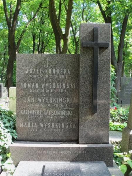 Zdjęcie grobu Maria Wysokińska (2)