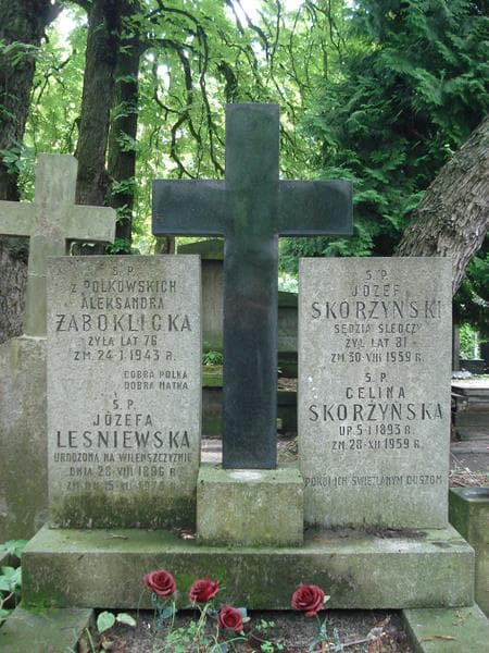 Zdjęcie grobu Józefa Leśniewska (2)