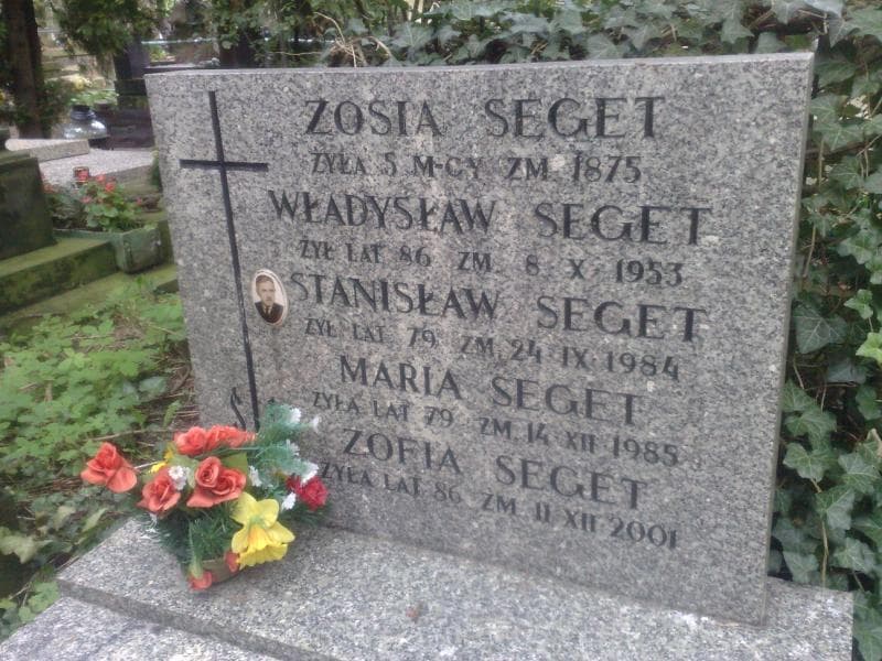 Zdjęcie grobu Zofia Seget (2)