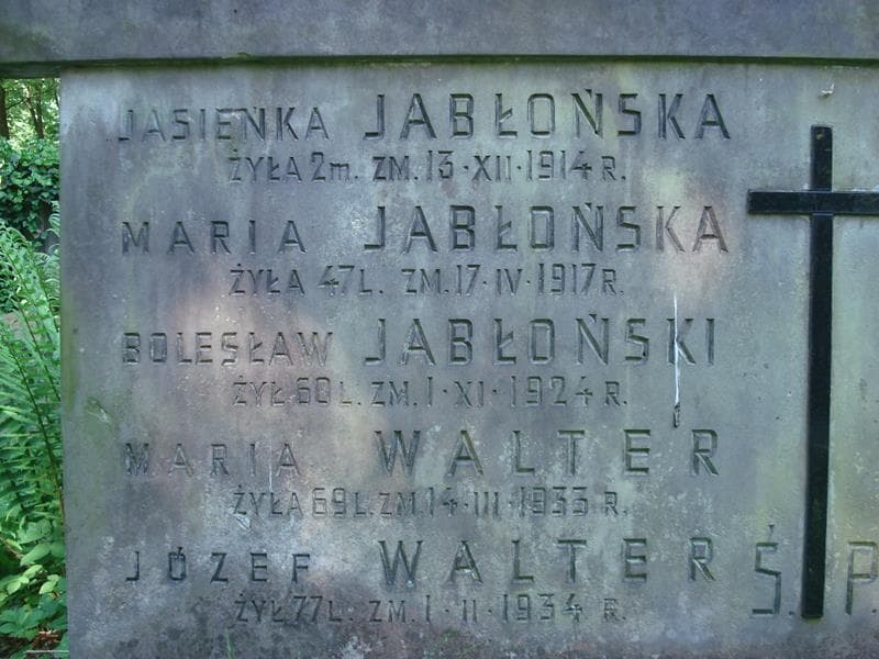 Zdjęcie grobu Józef Walter (1)