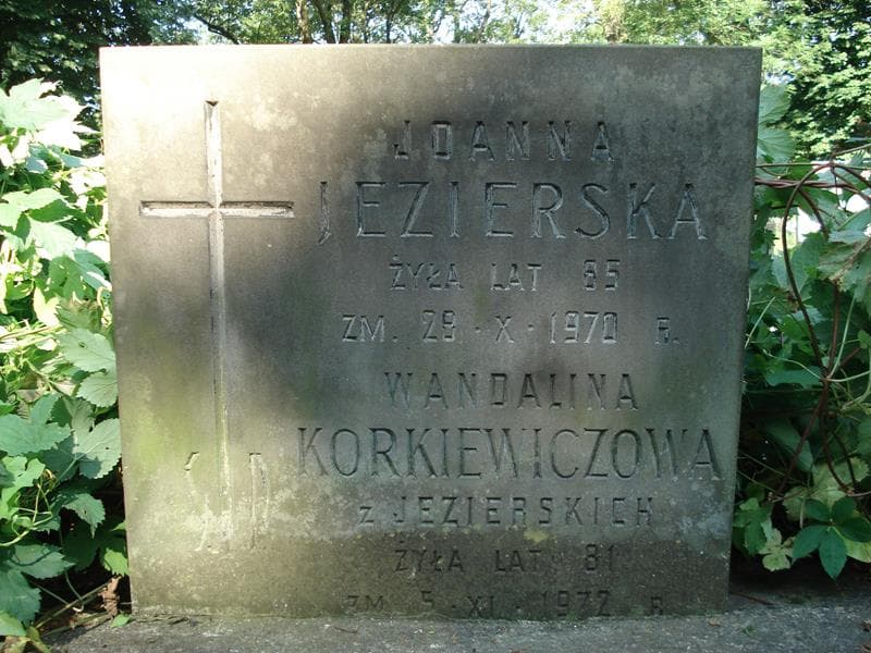 Zdjęcie grobu Joanna Jezierska (2)