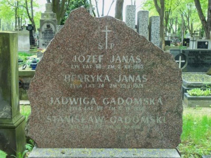 Zdjęcie grobu Józef Janas (2)