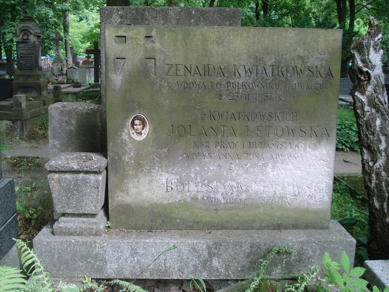 Zdjęcie grobu Zenaida Kwiatkowska (2)