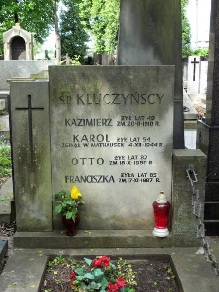 Zdjęcie grobu Otto Kluczyński (2)