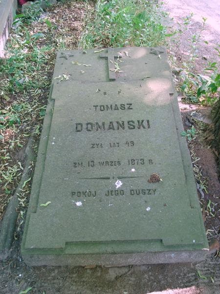 Zdjęcie grobu Tomasz Domański (2)