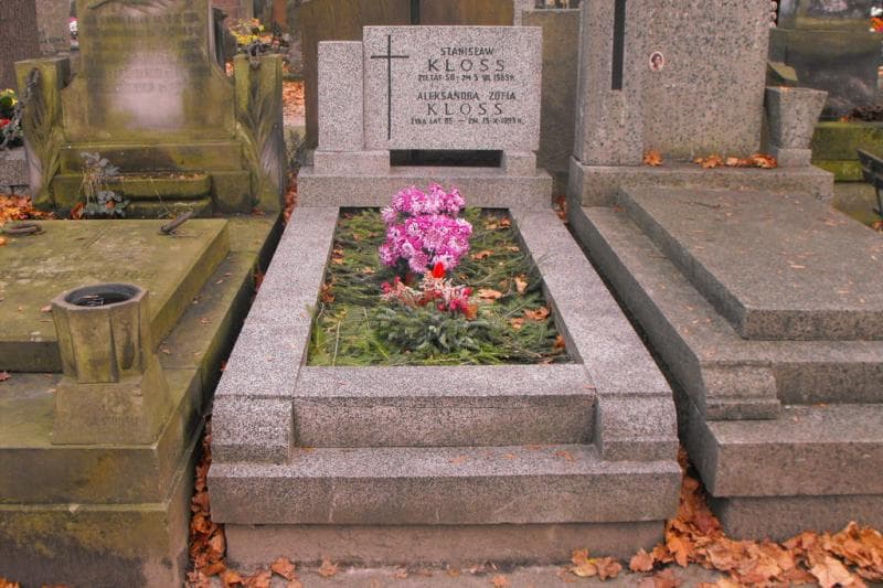 Zdjęcie grobu: Aleksandra Zofia Kloss
