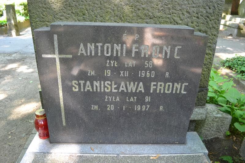 Zdjęcie grobu Antoni Fronc (2)