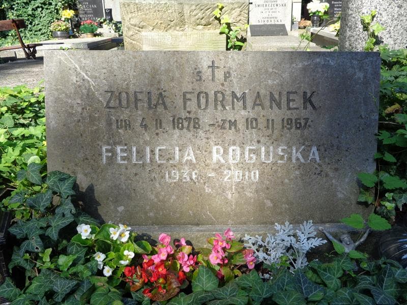 Zdjęcie grobu Zofia Formanek (1)