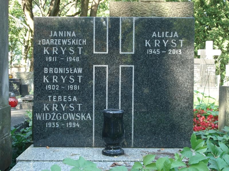 Zdjęcie grobu Janina Kryst (2)