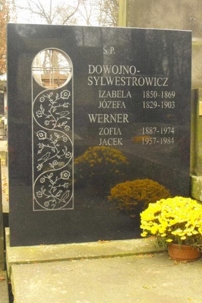 Zdjęcie grobu Józefa Dowojno-Sylwestrowicz (2)