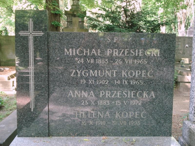 Zdjęcie grobu Michał Przesiecki (2)