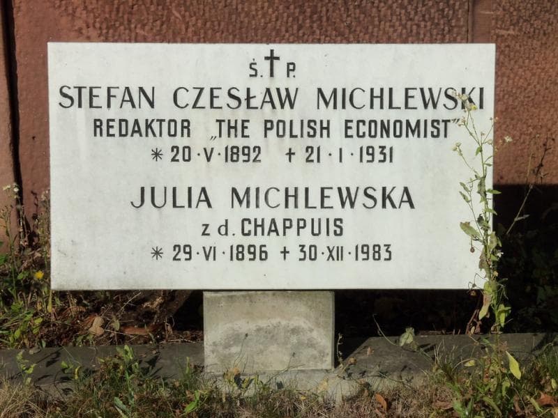 Zdjęcie grobu Julia Michlewska (2)